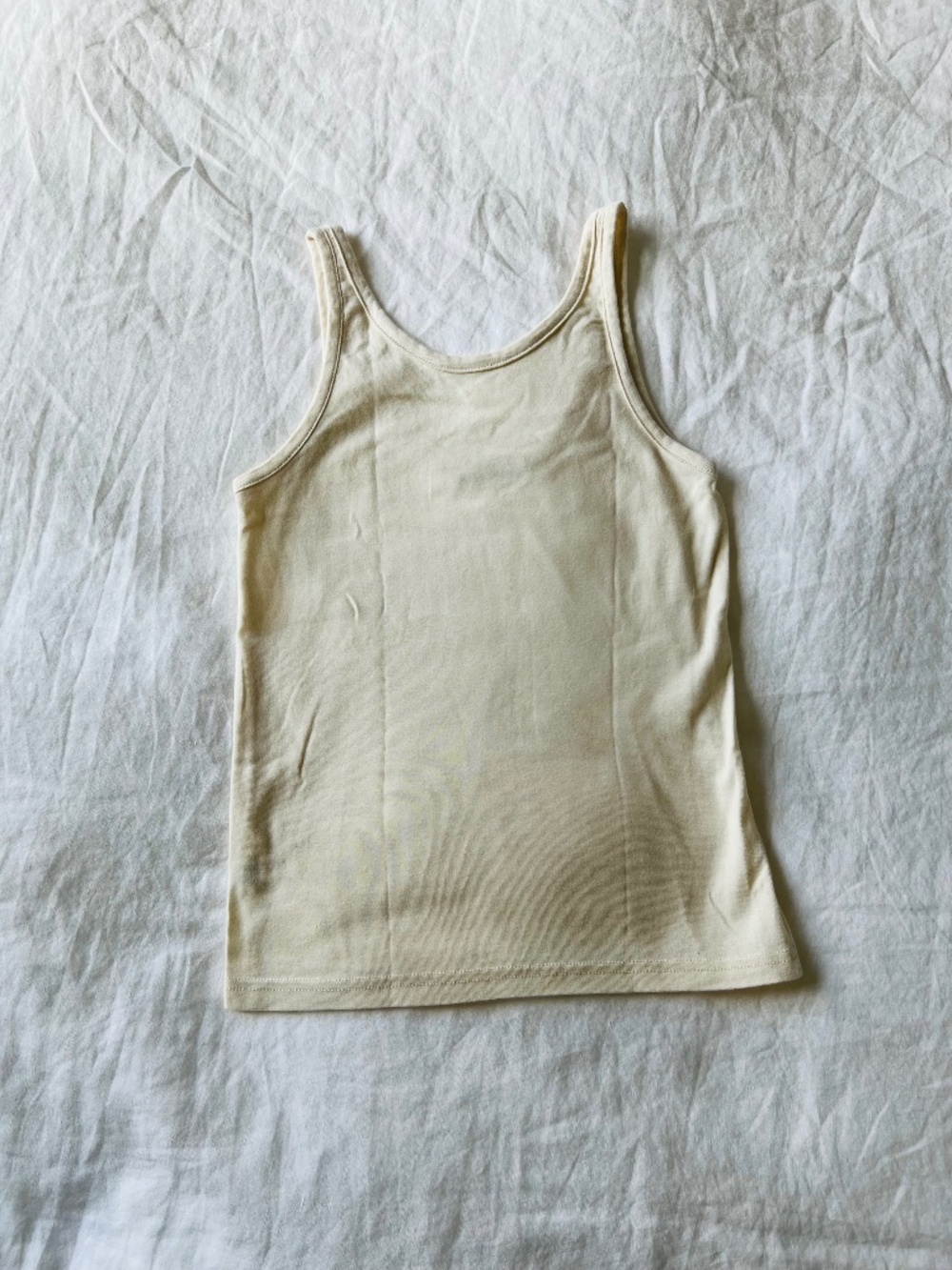 wol hide scoop back rib tank in natural